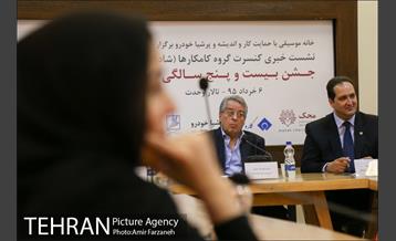 نشست خبری کنسرت کامکارها و جشن ۲۵ سالگی محک‎ 20