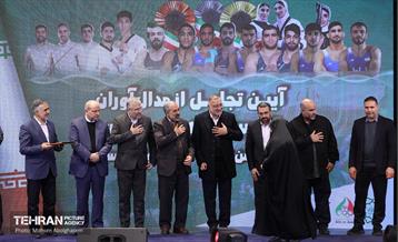 تجلیل از مدال‌آوران المپیک پاریس در شهردار تهران 22