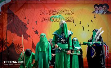 آیین عزاداری عاشورا و خیمه‌سوزان در منطقه 13 13
