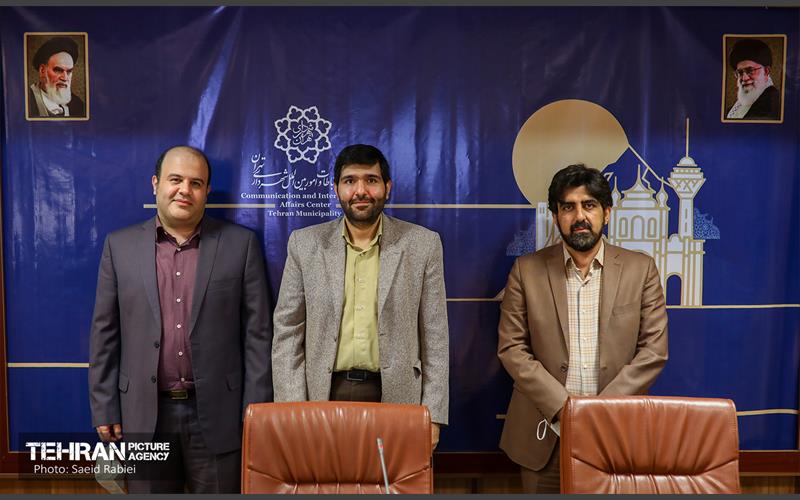 Valedictory and induction ceremony of the head of Tehran Municipality Communication and International Affairs Center