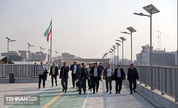 بازدید مدیرکل حوزه شهردار تهران از باغ راه حضرت زهرا(س) 38