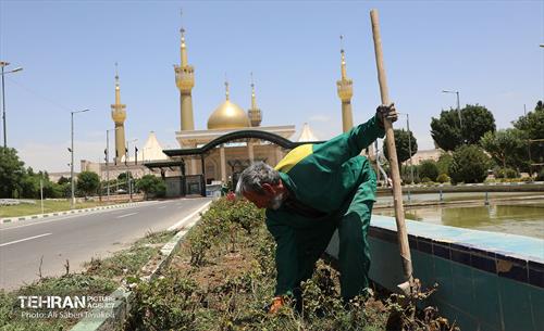 آماده سازی بهشت حضرت زهرا(س) برای سالگرد ارتحال امام خمینی (ره) 4