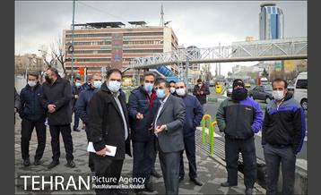 بازدید صبحگاهی سرپرست منطقه ۸، از پروژه‌های عمرانی منطقه 8