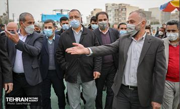 بازدید شهردار تهران از باغ‌راه حضرت فاطمه زهرا (س) 21