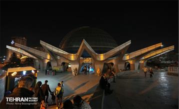 خاموشی پل طبیعت و گنبد مینا همزمان با ساعت زمین  5