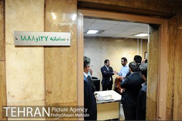 شهردار شب غلامحسین محمدی رئیس مرکز ارتباطات و امور بین الملل شهرداری تهران 4
