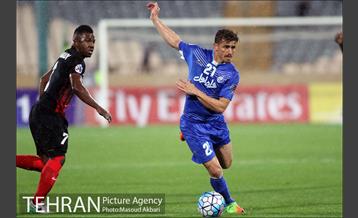 دیدار تیم های فوتبال استقلال ایران و الاهلی امارات