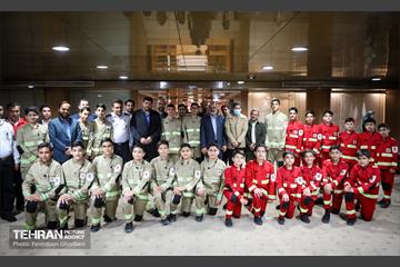 مراسم گرامیداشت روز آتش نشان-2