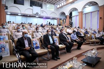 آیین تقدیر از آتش نشانان حریق پالایشگاه تهران 7