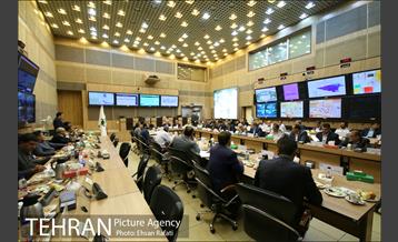 جلسه ستاد مدیریت بحران به مدیریت سیدمحمدعلی افشانی شهردار تهران 9