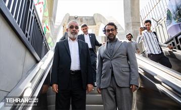 دیدار شهردار تهران با تولیت آستان علوی