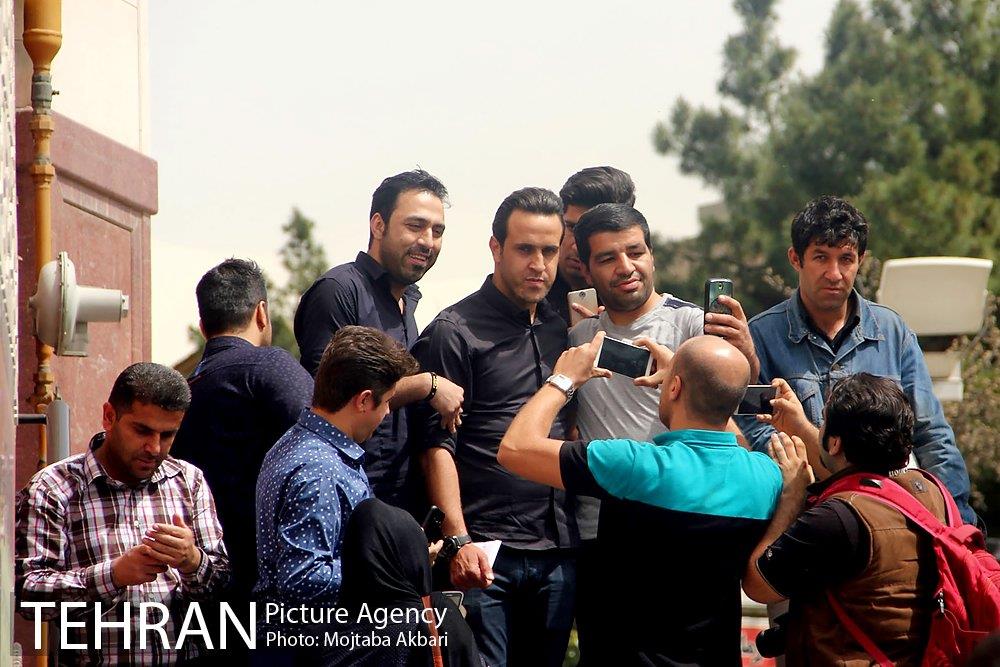 مراسم ترحیم مهرداد اولادی در تهران 4