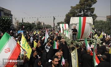 تشییع شهدای اقتدار ملی در تهران - 3  73