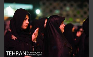 مراسم احیای شب بیست و سوم رمضان در میدان امام حسین (ع) 12