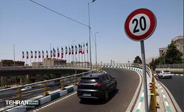 بهره‌برداری از تقاطع غیرهمسطح بزرگراه همت و اشرفی اصفهانی 5