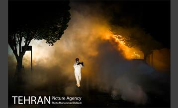 ضدعفونی بازارچه شهر ری و حرم عبدالعظیم حسنی (ع) 17