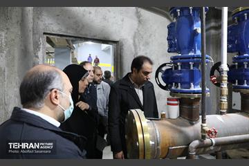 بازدید معاون فنی و عمرانی شهرداری تهران از پروژه‌های منطقه هشت 4