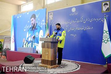بهره برداری از طرح مشارکت شهرداری تهران و سازمان اورژانس کل کشور 12