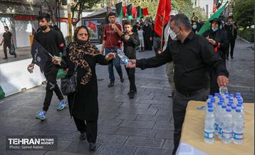 مراسم پیاده روی جاماندگان اربعین حسینی در تهران 18