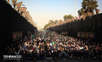 عزاداری شهادت حضرت فاطمه(س) در منطقه 8 23