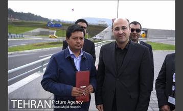 بازدید نماینده تهران در اجلاس HABITAT III از پروژه تقاطع غیر همسطح کاراپونکو و اتوبان سیمون بولیوار 10