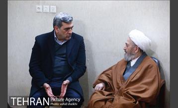 دیدار شهردار تهران با آیت الله العظمی جعفر سبحانی  5