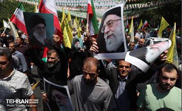 راهپیمایی مردمی علیه تهاجم رژیم صهیونیستی به ایران 28