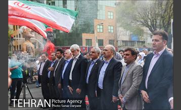 افتتاح نوروزگاه هنر در پیاده‌راه بلوار کشاورز 11