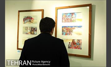 نمایشگاه گروهی تصویرگری با عنوان «در ستایش زندگی و جهان» 14