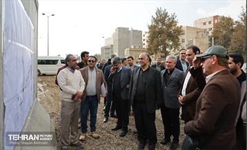 بازدید مدیران شهری از پروژه یادگار امام(ره) 46