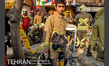 به پاس رشادت و ازخودگذشتگی آتش نشانی تهران 9