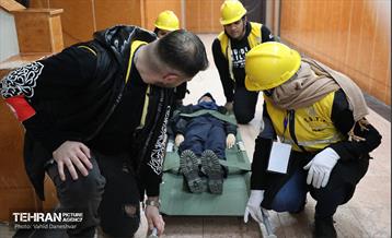 مانور گروه‌های مردمی دوام در منطقه 17 تهران 1