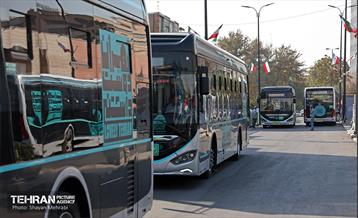 به وقت خدمت؛ ایستگاه شارژ اتوبوس برقی «قورخانه» 19