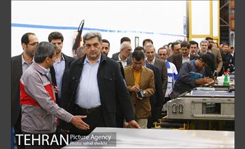 بازدید شهردار تهران از کارخانه واگن سازی تهران 17