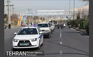 راهپیمایی 22 بهمن در منطقه بیست 4