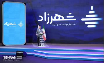 مراسم رونمایی از سامانه تاکسی برخط شهرزاد 13