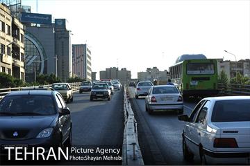 بازگشایی نیمه جنوبی پل کریمخان 17