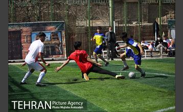 اختتامیه دومین لیگ فوتبال و لیگ داژبال(ویژه کودکان کار) 13