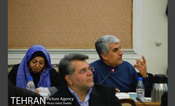 نشست شورای معاونین، مشاوران و شهرداران مناطق ۲۲گانه و مراسم تکریم و معارفه فرمانده یگان حفاظت شهرداری تهران 5