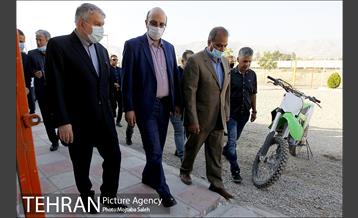 افتتاح پیت استاپ پیست اتومبیلرانی 22