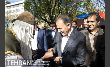 بازدید شهردار تهران از نوروزگاه بلوار کشاورز 7
