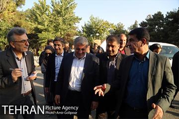 بازدید رئیس شورای شهر تهران از بوستان جنگلی چیتگر 2