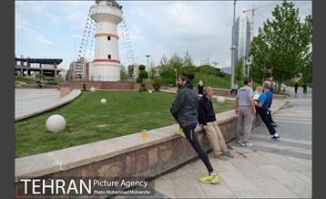 پیاده روی ۷۰۰ نفری در اراضی عباس آباد 15