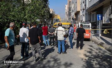 حمله موشکی رژیم صهیونیستی به یک ساختمان در محله شهرآرا 1