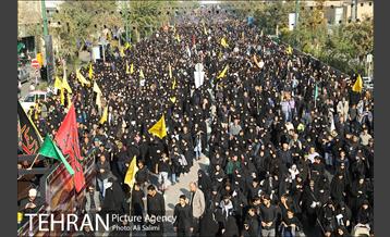 حضور شهروندان منطقه 15 در راهپیمایی اربعین امام حسین(ع) 10