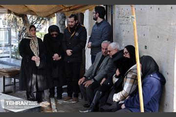 مراسم تشییع مرحوم محمدهادی چمران برادر مهدی چمران 42