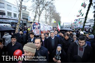 حضور شهردار تهران در راهپیمایی یوم الله 22 بهمن 15