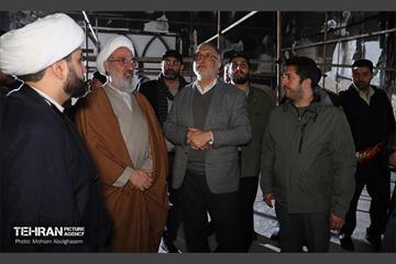 بازدید شهردار تهران از مسجد شهید بهشتی 5