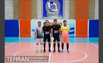 دیدار تیم های فوتسال مرکز ارتباطات و سازمان ورزش 8