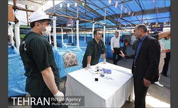 بازدید سعید راد از مراکز عرضه دام  10